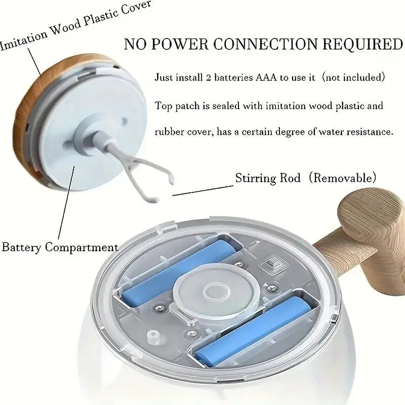 400ML Portable Electric Stirring Coffee Cup Self Stirring Mug
