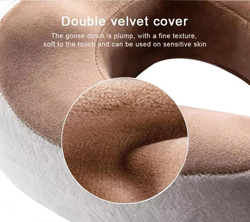 Coussin de Massage Cervical Électrique USB – Forme U