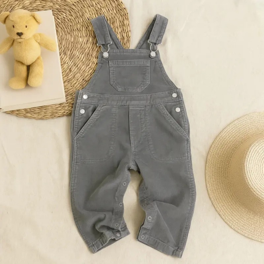 Salopettes en Jean Gris