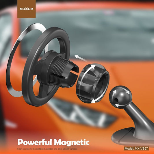 Support de téléphone de voiture magnétique MOXOM MX-VS97