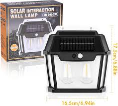 solar interaction wall lamp