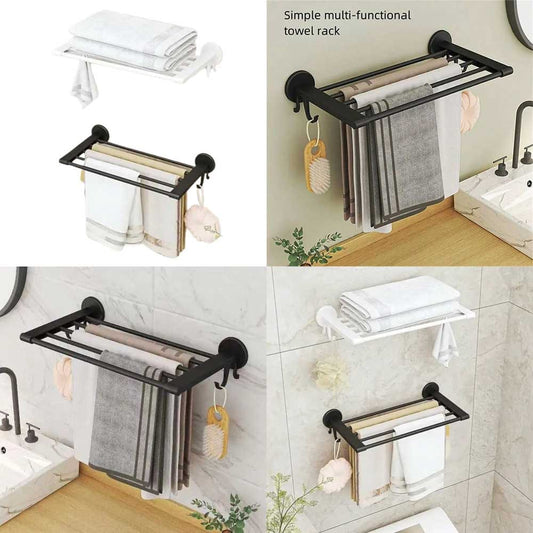 Porte-serviettes multifonction simple