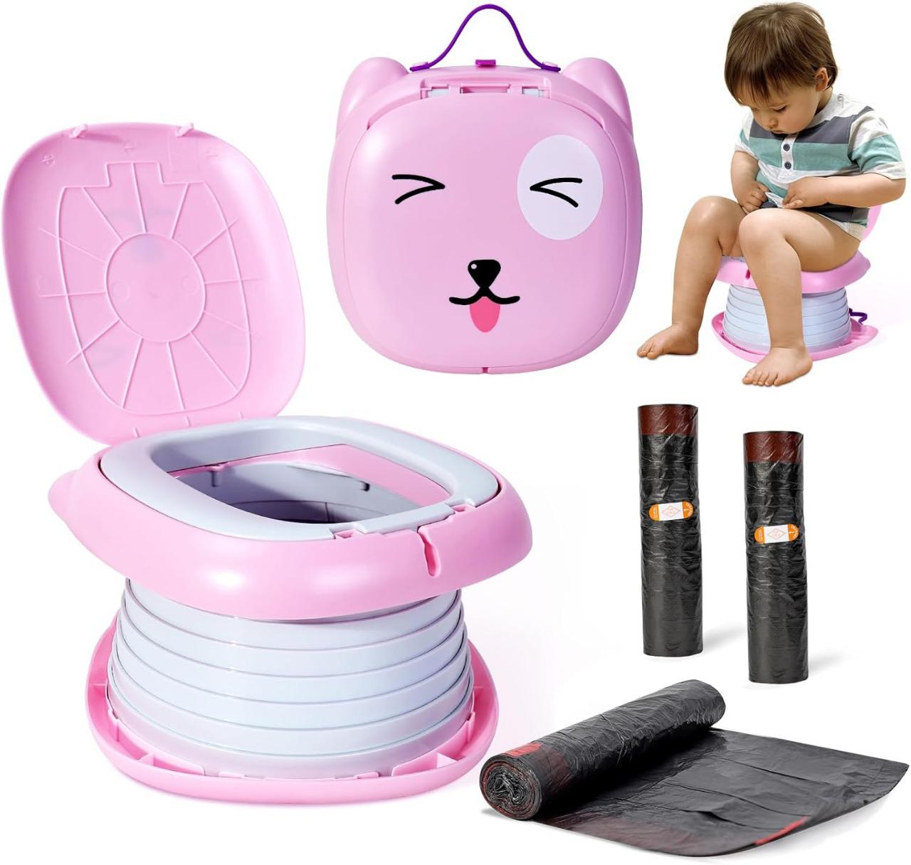 Toilette pliable pour enfants pour voiture