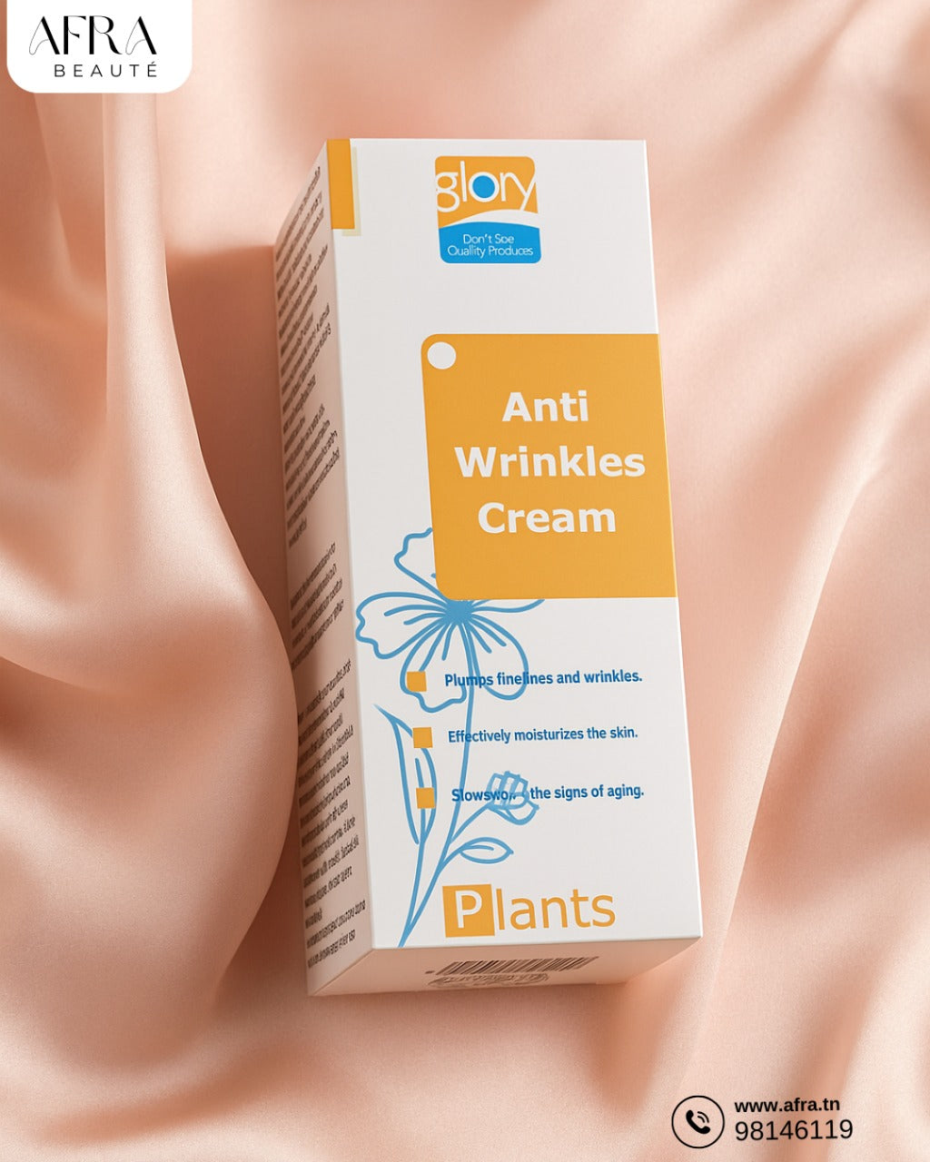 Crème anti-rides & anti âges( traitement ) 50ml - GLORY
