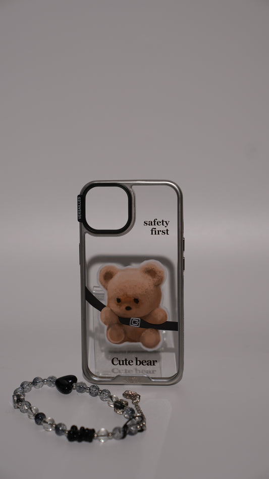 Cute Bear - Coque en Silicone - iPhone
