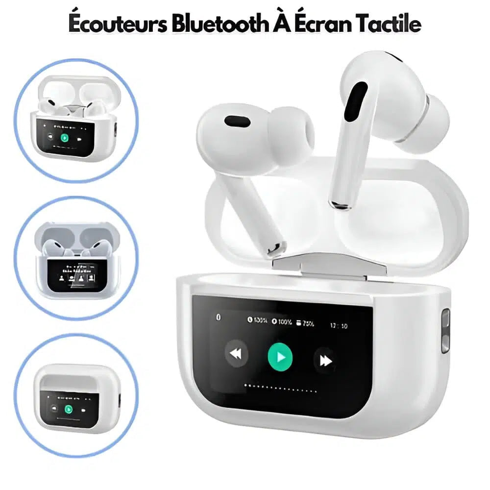 Écouteurs Sans Fil Airpod A9 pro avec Ecran tactile -