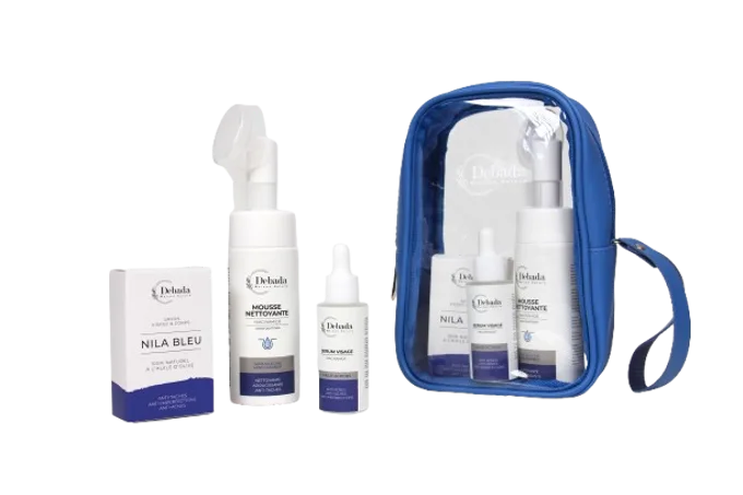 Debada Trousse Niacinamide anti-tâches anti-acnés - 3 pièces