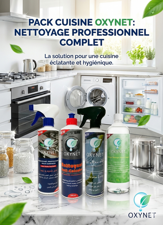 Pack Nettoyage Cuisine Expert-باقة أوكسينت للمطبخ الاحترافي