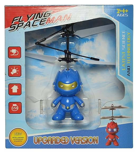Super Shine Flying Space Man Sensor Toy