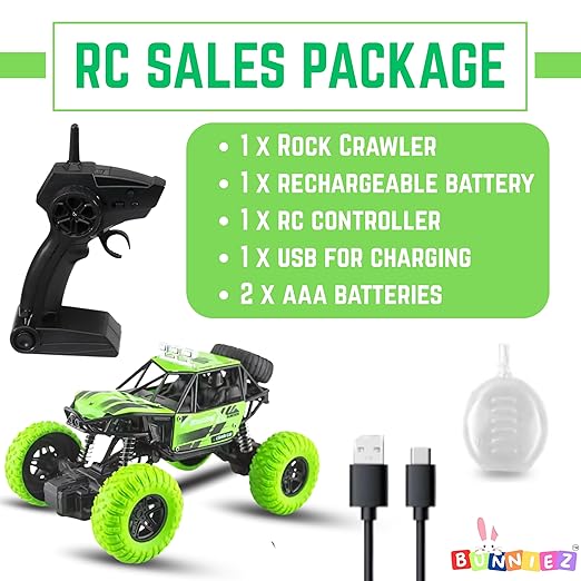 Rechargeable RC 4x4 Off-Road Rock