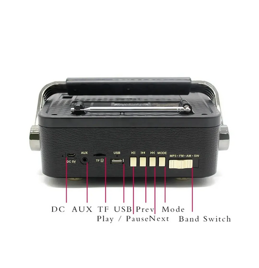 Radio nostalgique rechargeable Meier