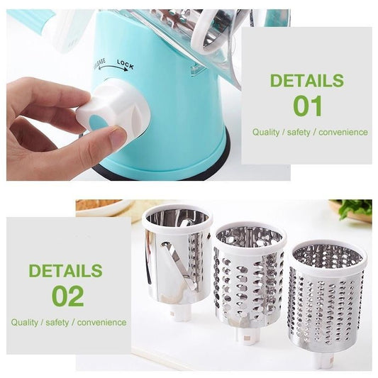 Hachoir Manuel 3en1 8-23-4