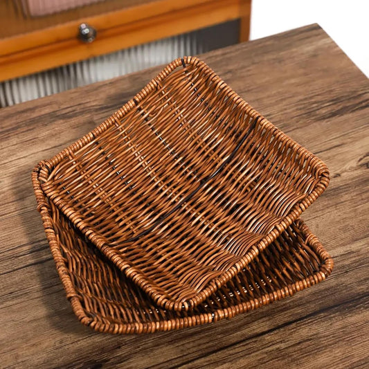 Panier de rangement marron 8-21-1