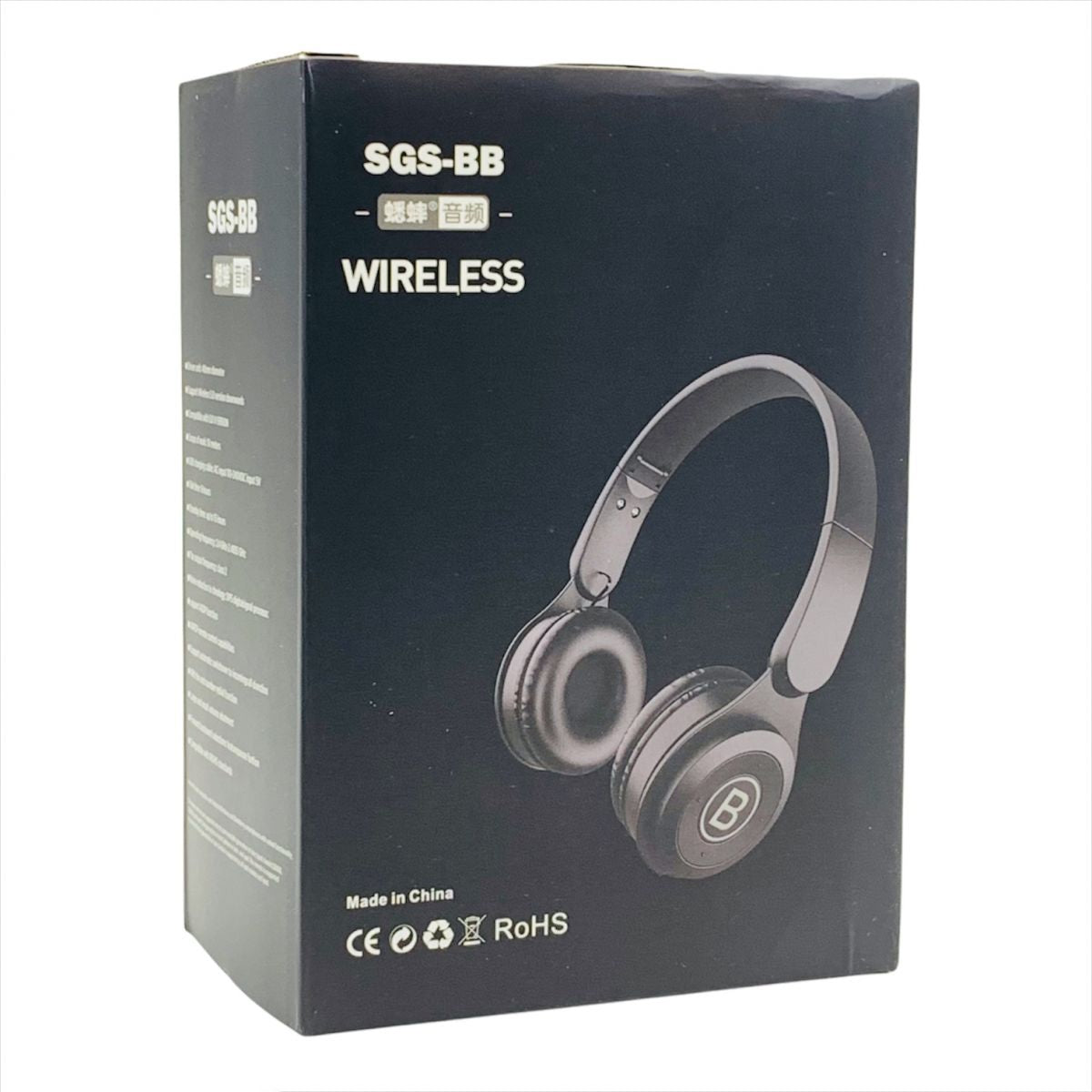 Casque Bluetooth SGS-BB noir