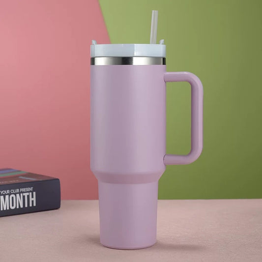 Mug Isotherme avec Paille et Poignée 1200ml 8-38-1