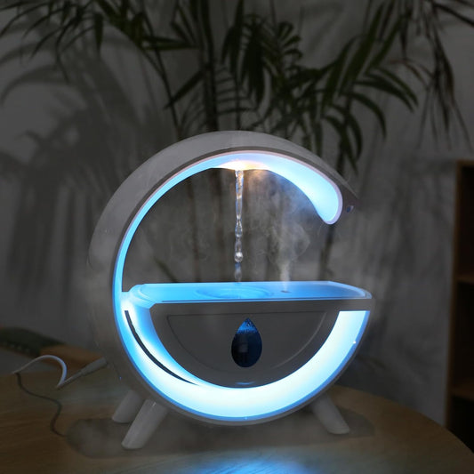 Humidificateur d'air Anti-gravité en Forme de Gouttes d'eau