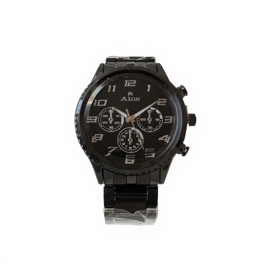 Montre homme alien noir