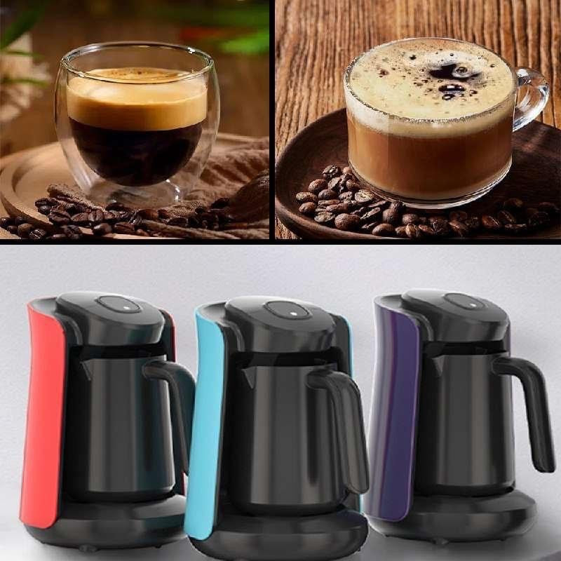 Silver Crest - Turkish Coffee Pot Kettle Intelligent Thermal Insulation Temperature Control Washing Electric
