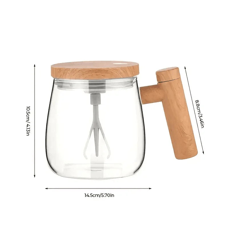 400ML Portable Electric Stirring Coffee Cup Self Stirring Mug