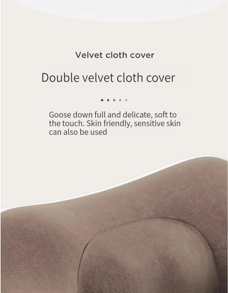 Coussin de Massage Cervical Électrique USB – Forme U