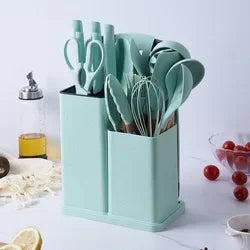 19 Pieces Commodity Silicone Kitchenware Set