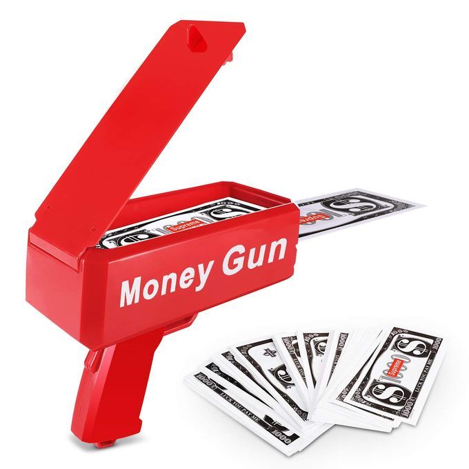Super Gun Cash/Money Spraying Machine