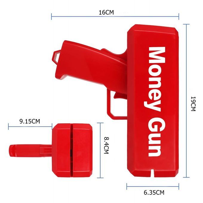 Super Gun Cash/Money Spraying Machine