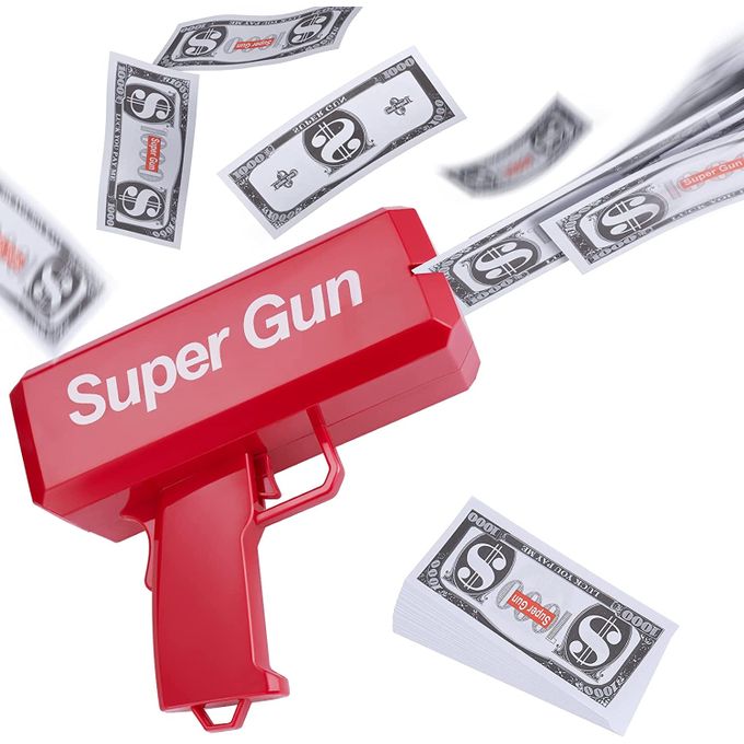 Super Gun Cash/Money Spraying Machine