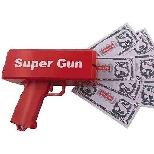 Super Gun Cash/Money Spraying Machine