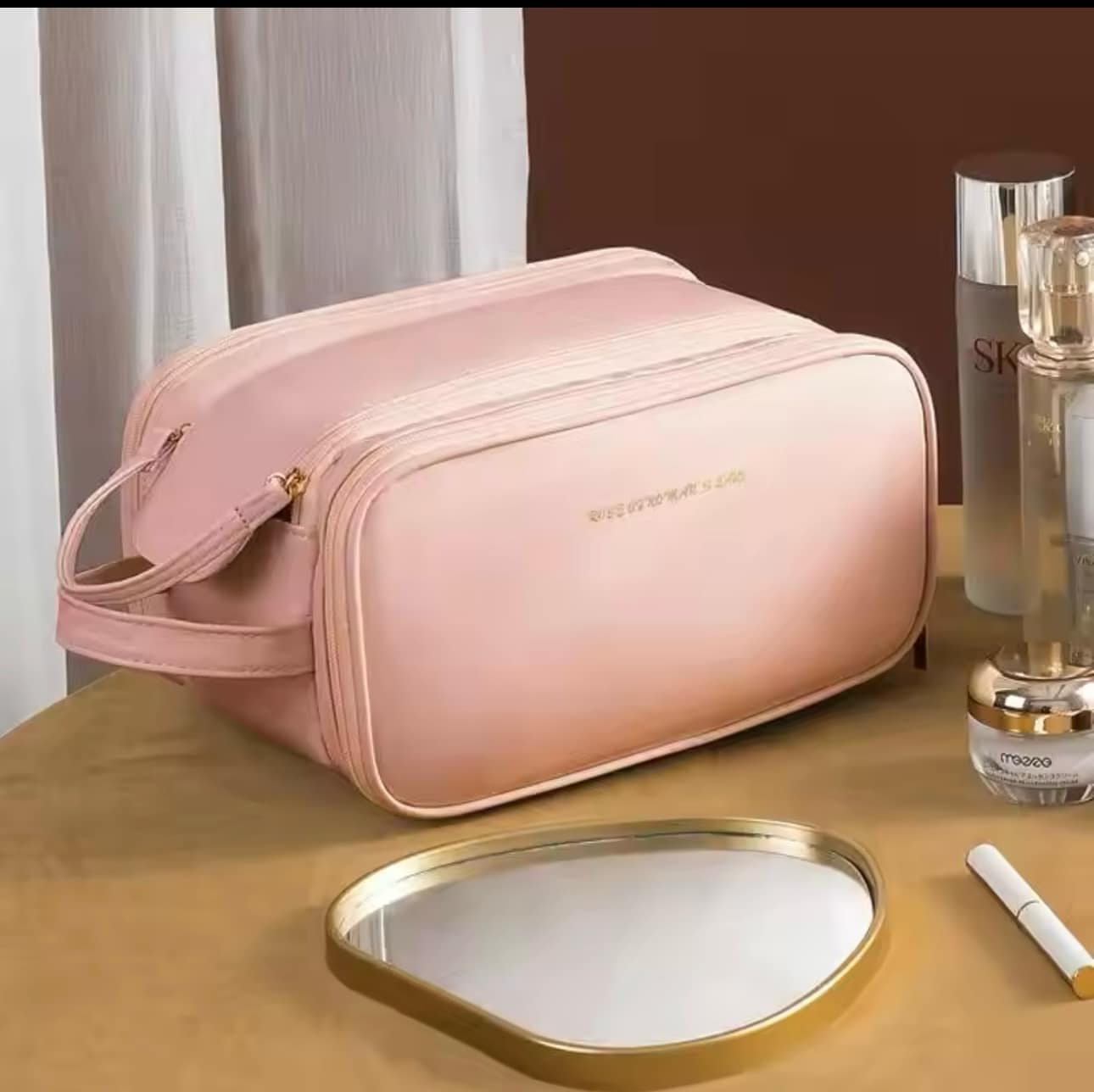 Sac de maquillage Portable de grande capacité -Sac à cosmétiques