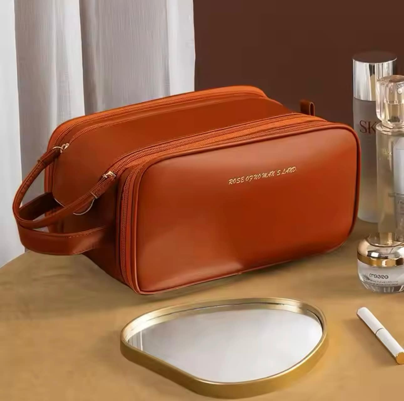 Sac de maquillage Portable de grande capacité -Sac à cosmétiques