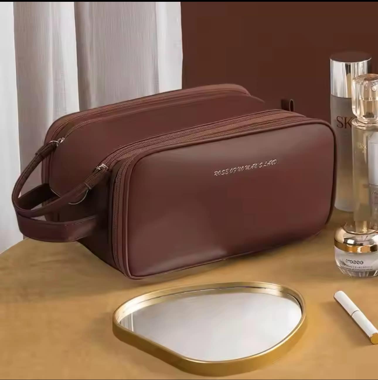 Sac de maquillage Portable de grande capacité -Sac à cosmétiques