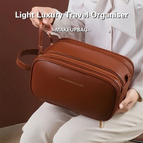 Sac de maquillage Portable de grande capacité -Sac à cosmétiques