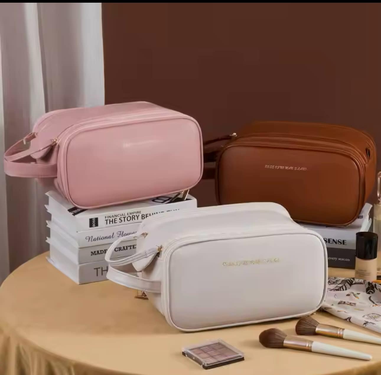 Sac de maquillage Portable de grande capacité -Sac à cosmétiques