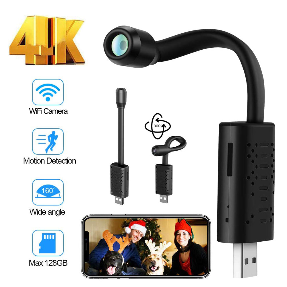 Mini caméra vidéo WIFi USB HD Wifi pour sécurité à domicile