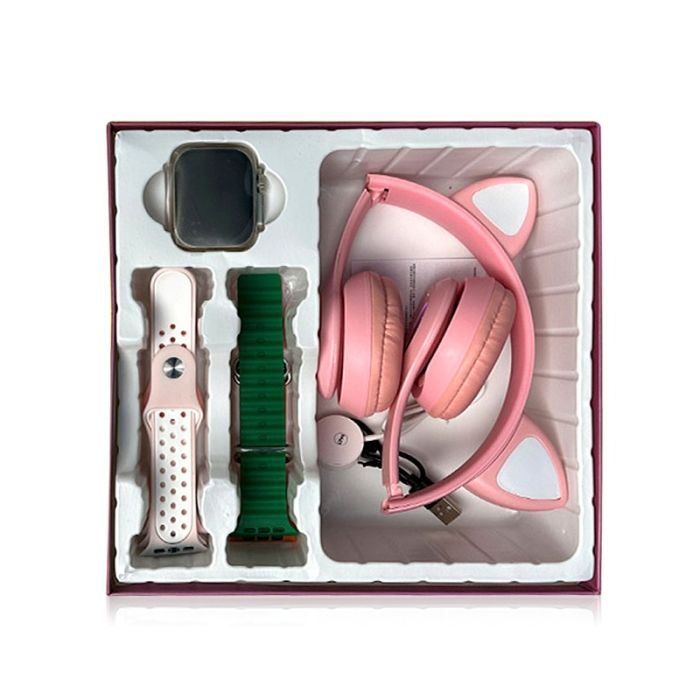 Coffret TK702 ULTRA 2 Montre Connectée + Casque++ 5 Bracelets