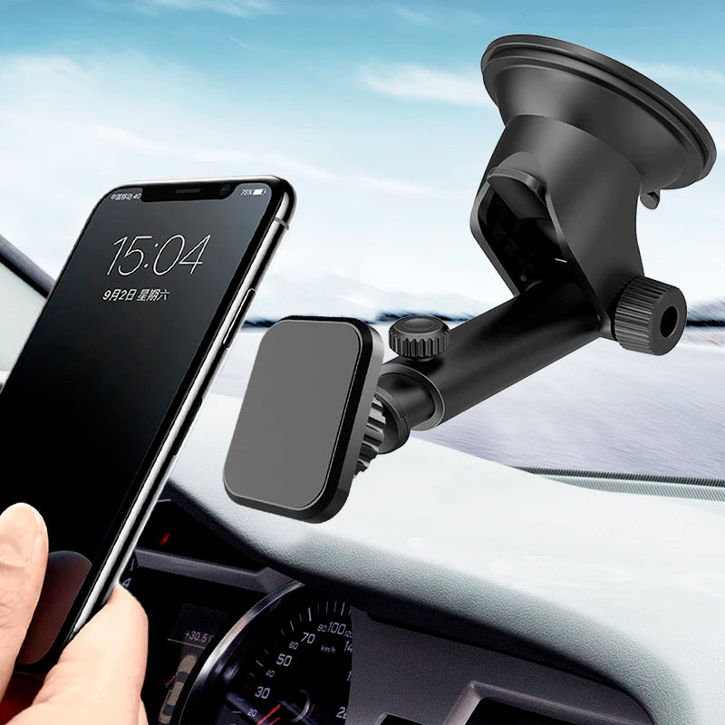 Support magnétique pour téléphone portable, ventouse pour tableau de bord de voiture