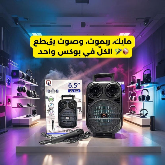 Haut Parleur Bluetooth 6.5″ QL-602