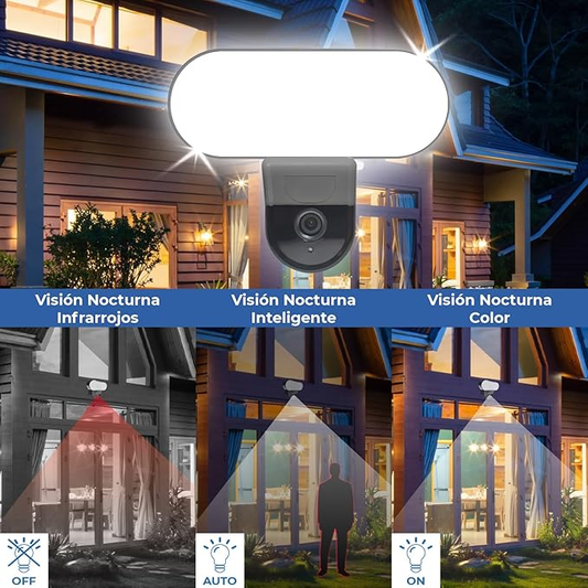 Security Camera 3MP with Projector 10W and PIR Detector