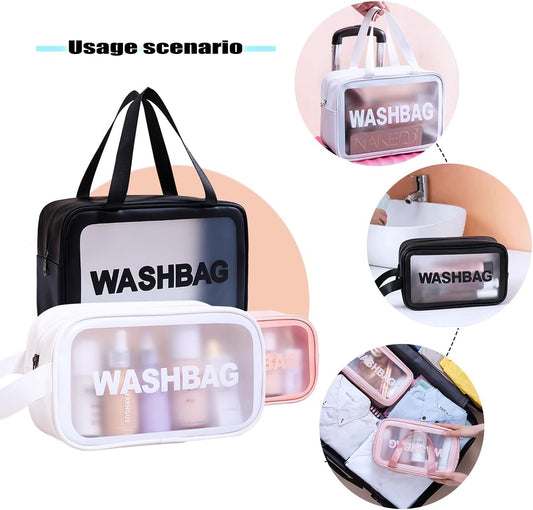 Ensemble de 3 Sacs à Cosmétiques