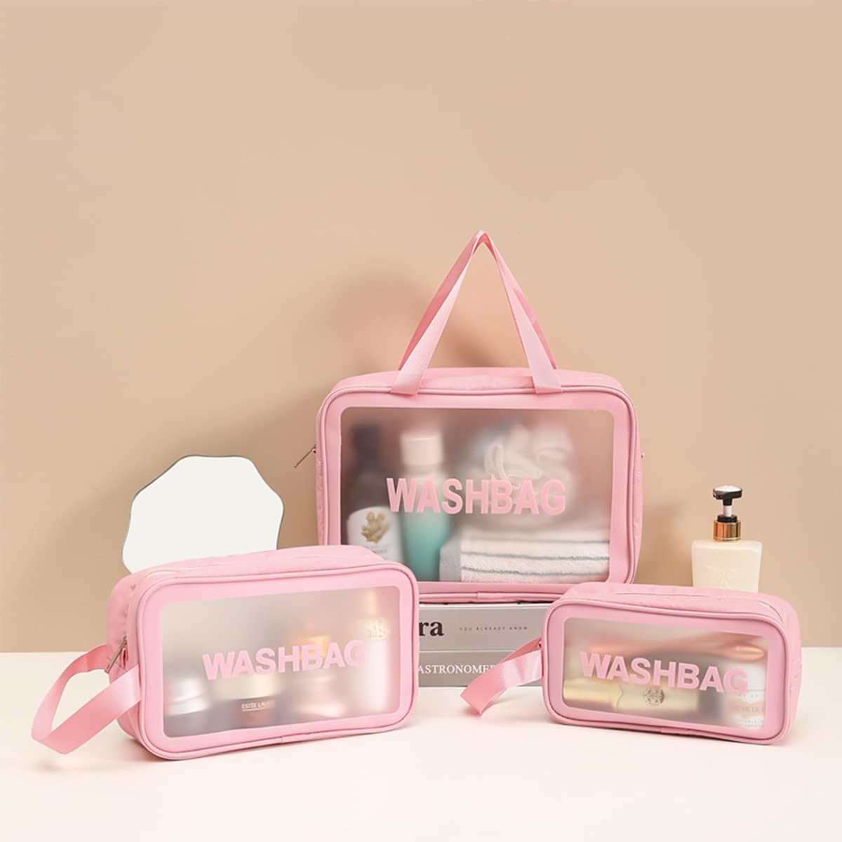 Ensemble de 3 Sacs à Cosmétiques