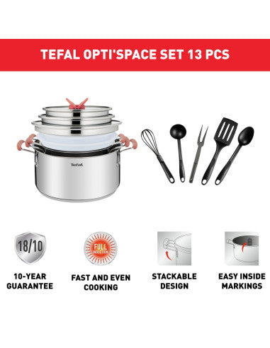 Batterie de Cuisine 13 Pièces