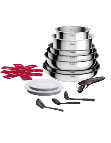 Batterie de Cuisine Ingenio Cook Eat 15 Pièces