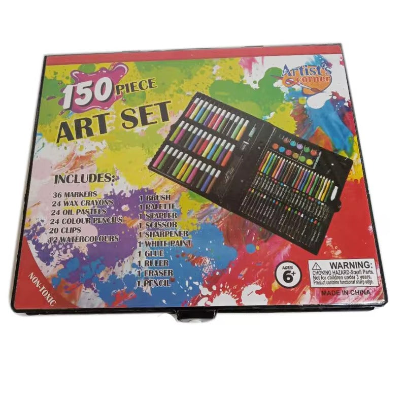Coffret d'art à colorier pour enfants 150 pièces