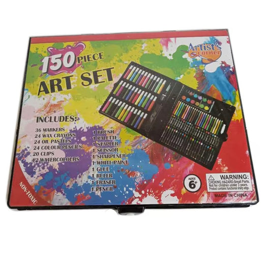 Coffret d'art à colorier pour enfants 150 pièces