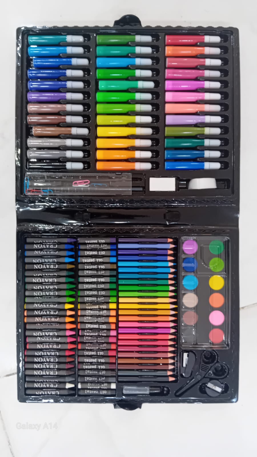 Coffret d'art à colorier pour enfants 150 pièces