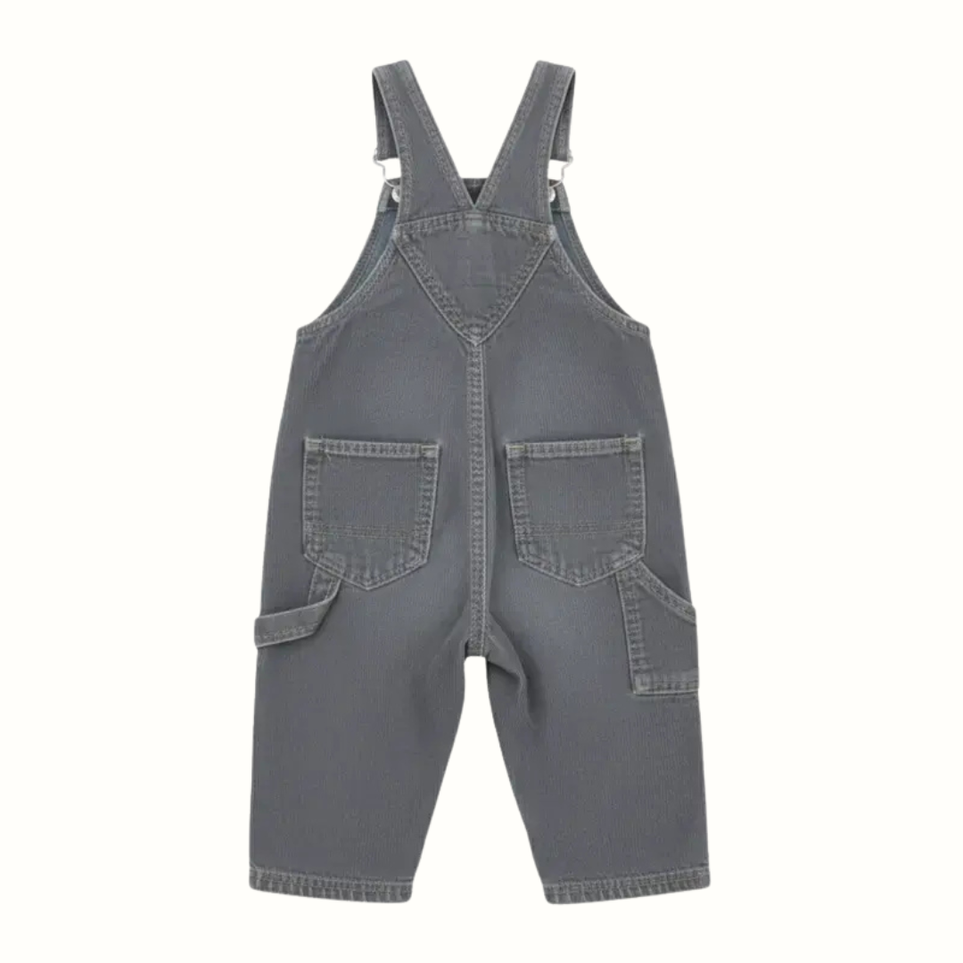 Salopettes en Jean Gris