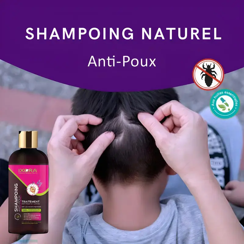 Shampooing Anti-Poux Naturel IXORA 250ML