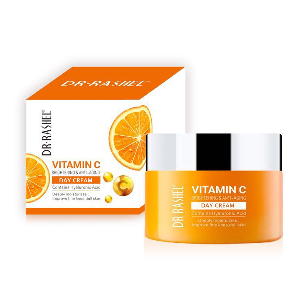 Dr Rashell Crème Visage - Vitamine C - anti ride