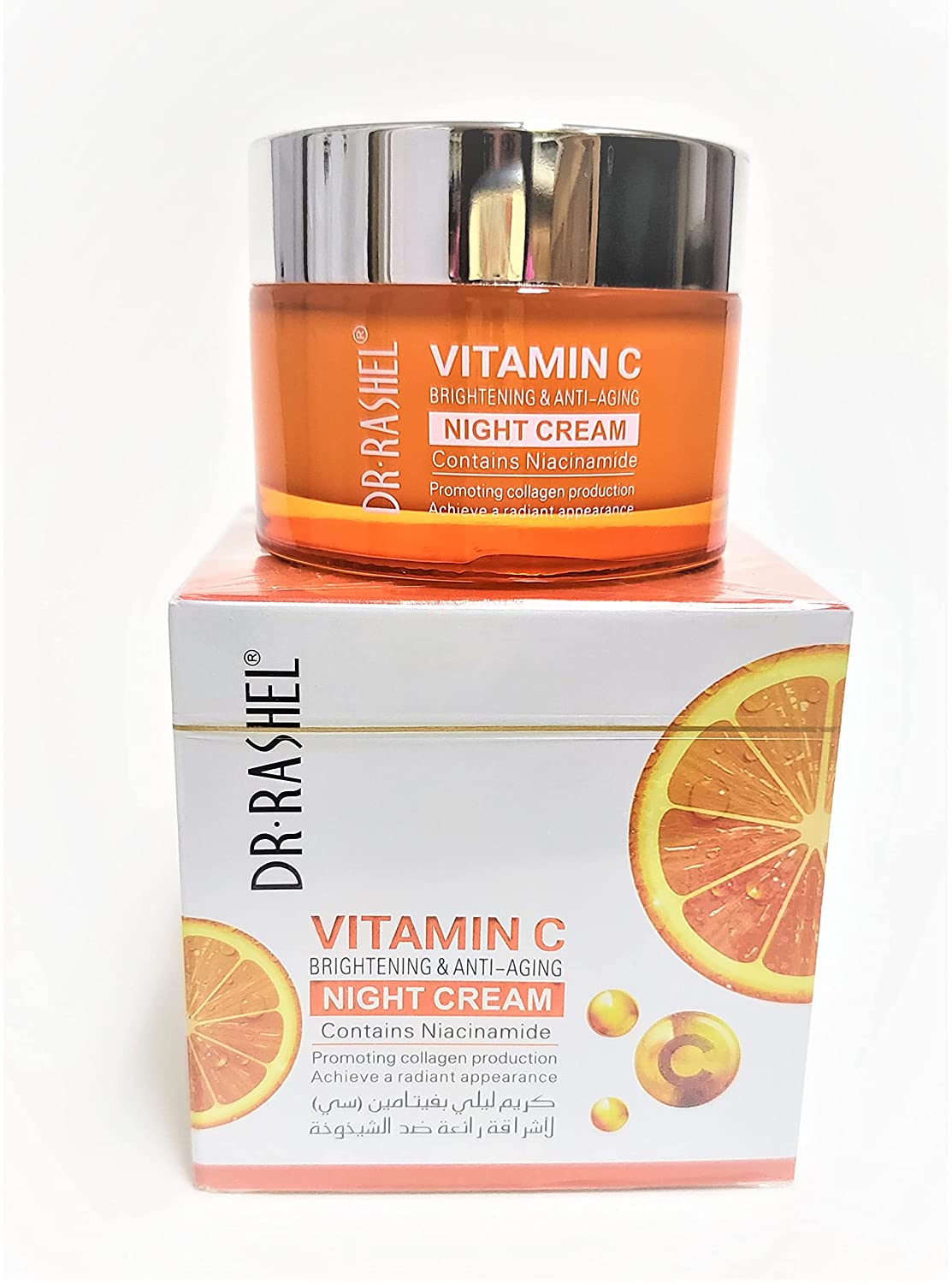 Dr Rashell Crème Visage - Vitamine C - anti ride